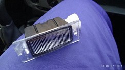 Фото Фонарь освещения номерного знака 1118, 2190, 2180 Веста (27.3717)