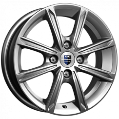 Фото Диск 14 5J*14 4/100/67,1+35 Флэш дарк плат. K&K