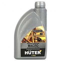 фото Масло для двухтактных двигателей п/с для техники HUTER 1л