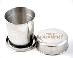 Фото Стакан походный складной сред. "СЛЕДОПЫТ" 150 мл PF-CWS-P24