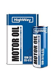 Фото Масло HighWay 10W30 CG-4/SJ   4л. диз. мин