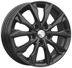 Фото Диск 16 6J*16 4/100/60,1+41 СКАД Нагоя Чёрный бархат