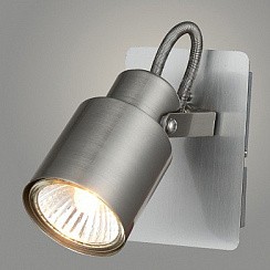 фото Спот L08005/1 SN серебро 1x50W GU10 h105, LNX22