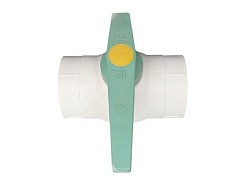 Фото Кран шаровый ПП Ду 63 мм с пластиковым шаром***