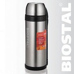 Фото Термос 1800 мл BIOSTAL (СПОРТ) универ. с руч.  NGP-1800P