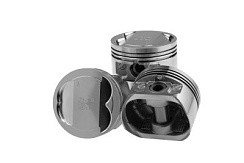 Фото (LECAR017122002) Поршни ЛАДА ЛАРГУС 79,5 (В) с пальцами (не гнет клап.) LECAR «АВТОВАЗ» дв.К7М 8кл.