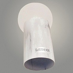 фото Спот 592/1 WT белый 1х50W GU10 h180, XLD23