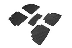 Фото Коврики с высоким бортом для KIA Seltos 2019-н.в. SeiNtex  94005