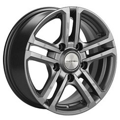 Фото Диск 16 6,5J*16 5/139,7/98,5+35 Khomen Wheels KHW1602 (Niva 4x4 Bronto) Gray-FP
