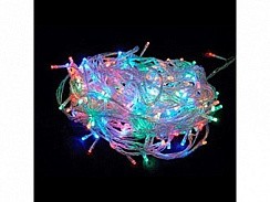 фото Электрогирлянда LED100-5-MC, 8 режимов 101936 (прозрач. провод, разноцветн.)