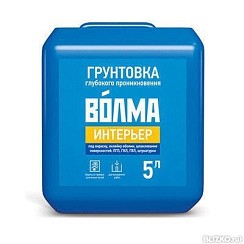 Фото Грунтовка глубокого проникновения Волма "Интерьер", 5л