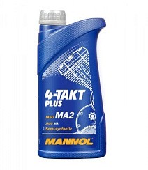 Фото Масло 4Т MANNOL 4-Takt Plus 7202 10W40 SL   1л. п/с.