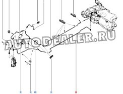 Фото Трубка топливная ЛАДА Xray (абсорбера) обратка ОАО "АВТОВАЗ"