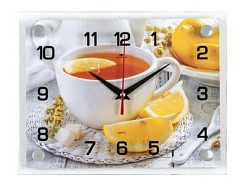 фото Часы настенные "Чай с лимоном" 2026-124