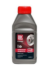 Фото Тормозная жидкость DOT-3 455гр. Лукойл (1338805)