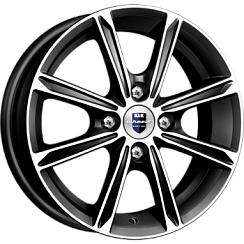 Фото Диск 14 5J*14 4/98/58,5+38 Флэш алмаз чёрн. К&К (65536)