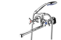 Фото .Смеситель для ванны двухвентильный Dionis DBB6-535 РАСПРОДАЖА