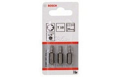 Фото Бита T10x25мм TORX  (3шт.) BOSCH 2607001604***