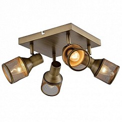 фото Спот 15781/4 AB бронза 4x40W E14, WAN19