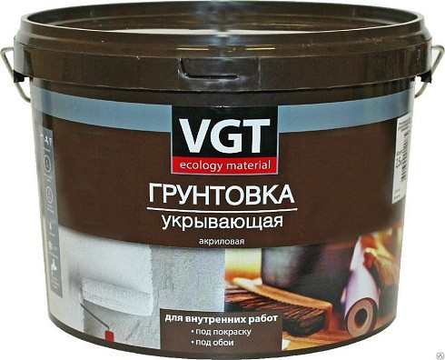 Фото Грунтовка укрывающая VGT ВД-АК-0301, 3кг