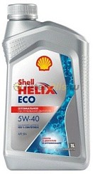 Фото Масло SHELL Helix ECO  5W40 SN   1л. синт.