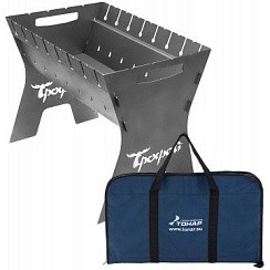 Фото Мангал разборный Трофей (490 x 330 x 400 мм, 2мм, сумка) T-MT-02С