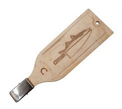 Фото Доска разделочная с прищепкой для рыбы "СЛЕДОПЫТ", 500х150х60, с фаской