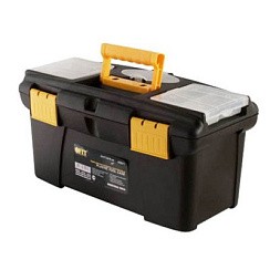 Фото Ящик для инструмента пластиковый 16" (41 х 21,5 х 19,7 см) FIT 65562