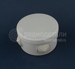 Фото Коробка распр. ОП 80х50 IP55 Рувинил 67025