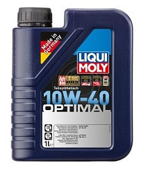 Фото Масло LIQUI MOLY Optimal 10W40 A3/B3 SL/CF   1л. п/с. 3929
