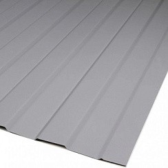 Фото Профнастил С-8 серый (RAL7004) 1200х2000х0,35мм ( 2,4 кв.м.)