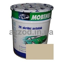 Фото Mobihel автоэмаль 235 Бежевая 2К акрил. 0,75л+0,375л (отв.)