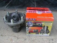 Фото Ступица 3302 ГАЗель передняя в сборе (с подшип) завод.