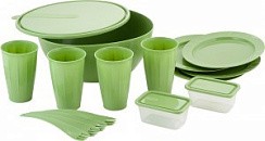 Фото Набор для пикника Vanilla на 4 персоны (15 предметов) Фисташка SE181512050 Sugar&SpiceАКЦИЯ!!!