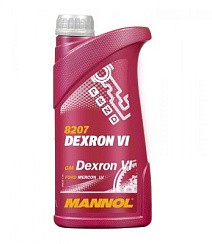 Фото Масло трансмиссионное ATF Dexron-6 MANNOL   1л. 8207 Синтетическое