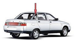 Фото ВАЗ 2110 Стекло боковины правое 490х393