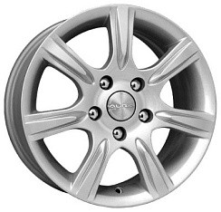 Фото Диск 15 6,5J*15 4/100/67,1+38 Алатау блэк плат. K&K (А3330)