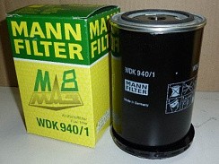 Фото Фильтр топливный ГАЗон NEXT,МАЗ дв.ЯМЗ-536,5344 ЕВРО-4 (тонк.очистки резьбовой) WDK 940/1 MANN