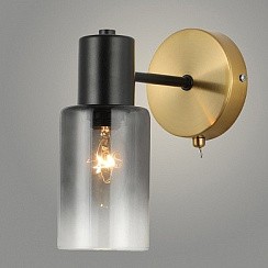 фото Бра 74677/1W COP+BK медь/черный1х40W E14 h195, GNV23