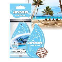 Фото Ароматизатор на зеркало AREON MON Summer Dream (Летняя Мечта) картон