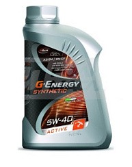 Фото Масло G-Energy Synthetic Active 5W40 SN/CF A3/B4 1л син.