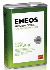 Фото Масло ENEOS Premium Diesel  5W40 CI-4   1л. диз. син.