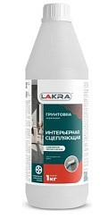 Фото Грунт интерьерный сцепляющий против плесени Лакра, 1л