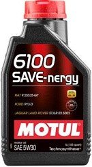 Фото Масло MOTUL 6100 SYN-clean  5W40 C3 SN   5л. п/с