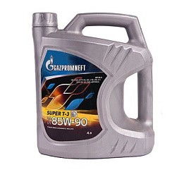 Фото Масло трансмиссионное 85W90 GL-5 Gazpromneft   4л. Super T-3 Минеральное