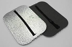 Фото Сиденье для туриста с карабином 10мм стикер,мет.пл(280х400мм)