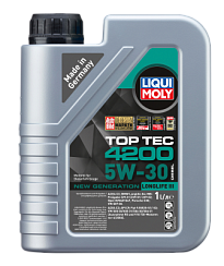 Фото Масло LIQUI MOLY Top Tec 4200 Diesel New Generation  5W30 C2/C3 CF   1л. 2375