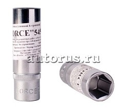 Фото Головка торцевая 16мм  6-гран. 1/2 FORCE 54516