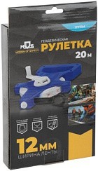 Фото Рулетка 20м геодезическая, открытый корпус, фибергласовая лента