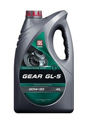 Фото Масло трансмиссионное 80W90 GL-5 Лукойл   4л. мин. Н/П GEAR (3590991)